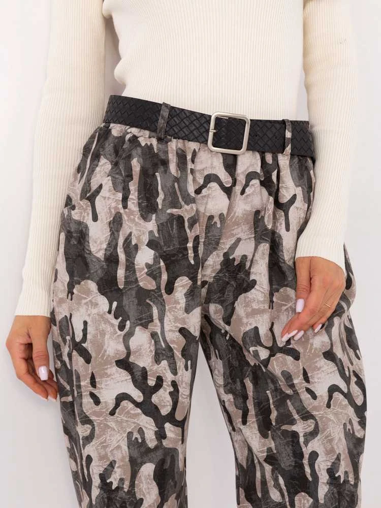 Moda Kelnės-IT-SP-242975.84-smėlio spalva