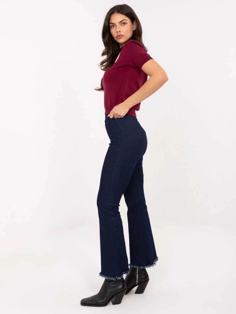 Moda Kelnės-IT-SP-FL6263.03P-tamsiai mėlyna