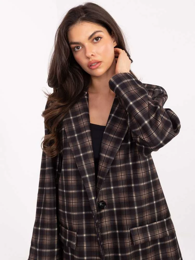 Moda Švarkas moterims -IT-MA-21739.16P-juoda