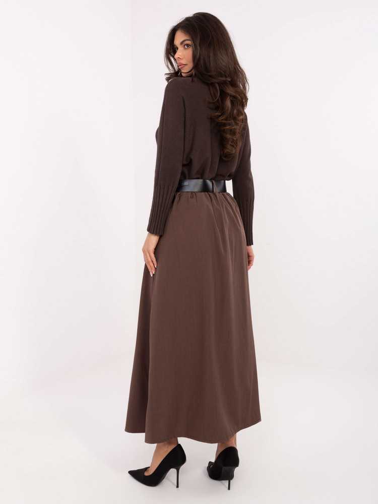 Moda Spódnica-IT-SD-19720.17P-ruda