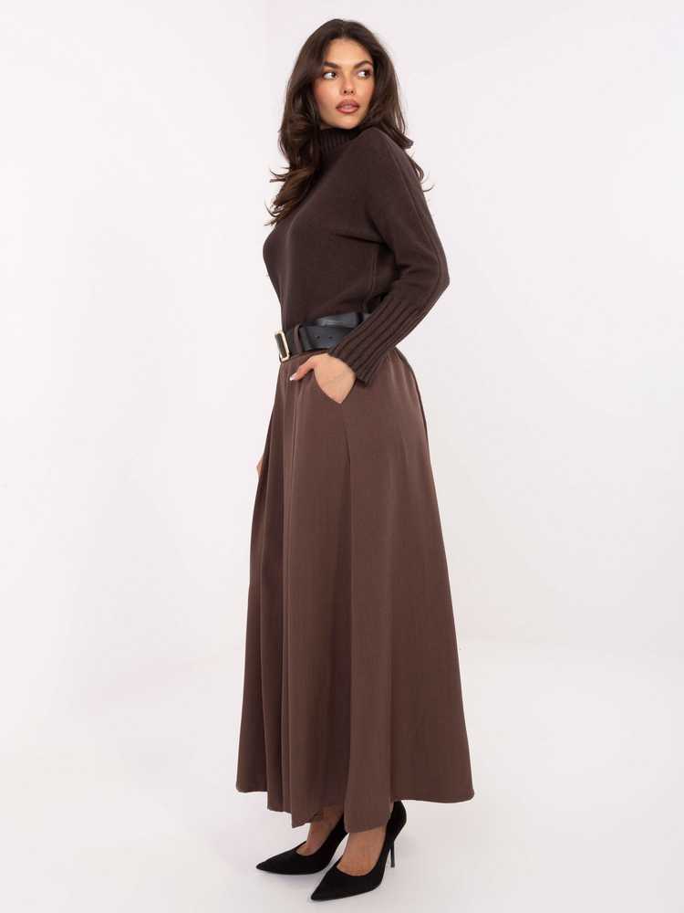 Moda Spódnica-IT-SD-19720.17P-ruda