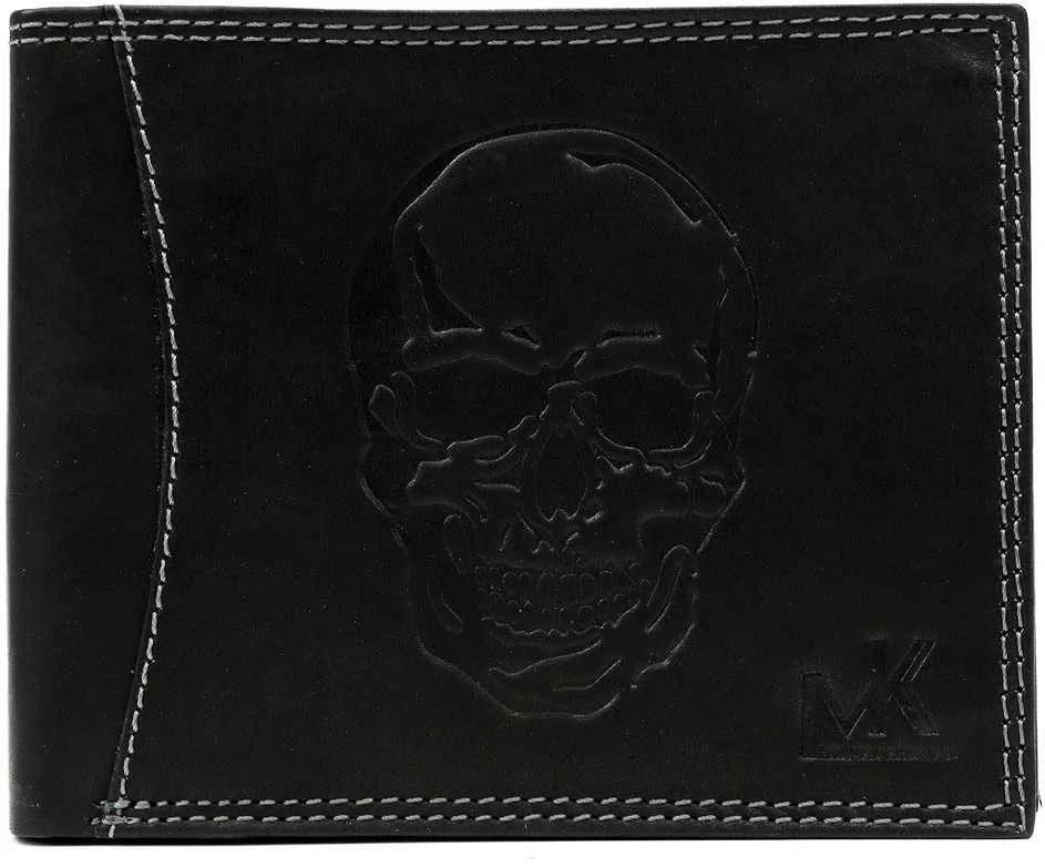 Piniginė vyrams Money Kepper CDD 5600 SKULL