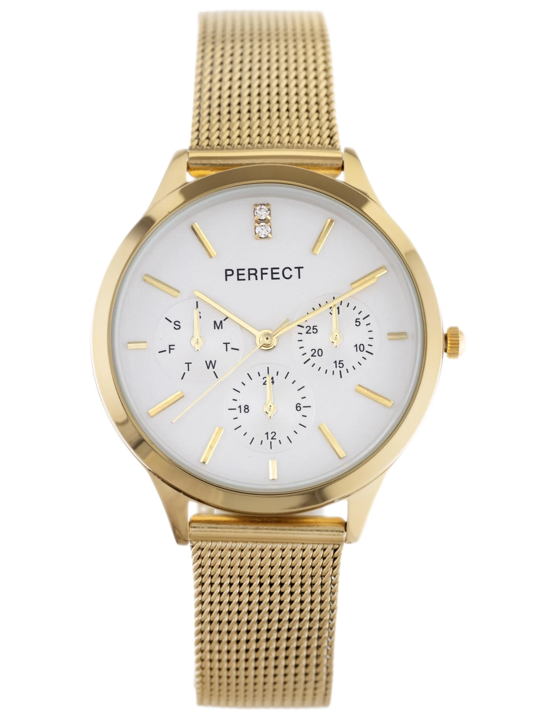 Laikrodis moterims PERFECT F372-04 (zp521b) + dėžutė