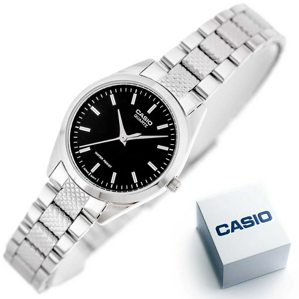 MOTERIŠKAS LAIKRODIS CASIO LTP-1274D-1A (zd532c) + DĖŽĖ