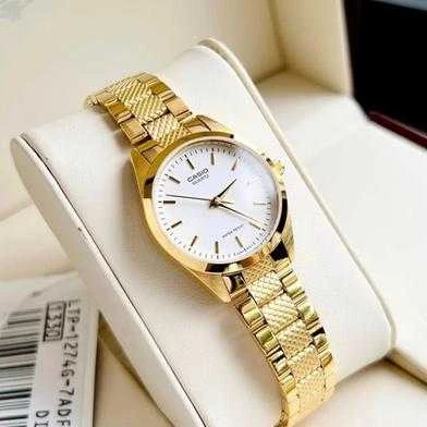 CASIO LTP-1274G-7A MOTERINIS LAIKRODIS (zd513a) + DĖŽUTĖ