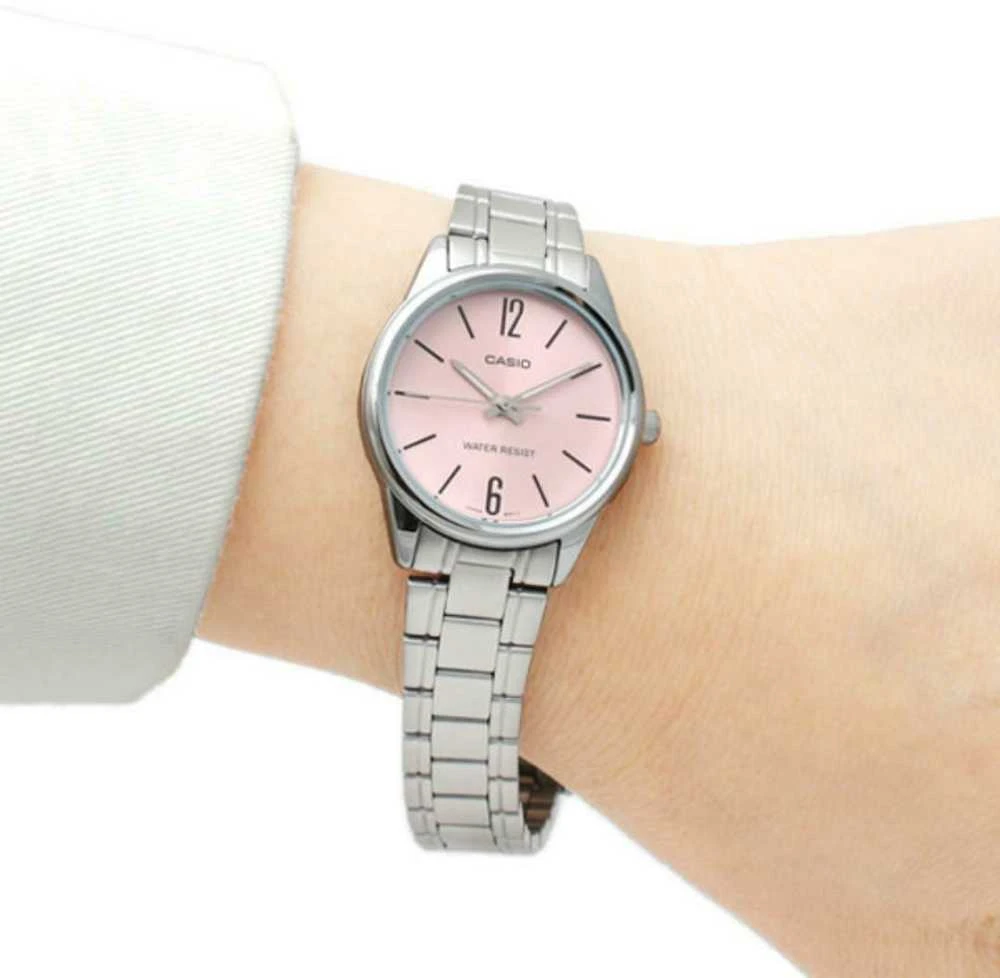 CASIO LTP-V005D-4BUDF moteriškas laikrodis (zd586a) + dėžutė
