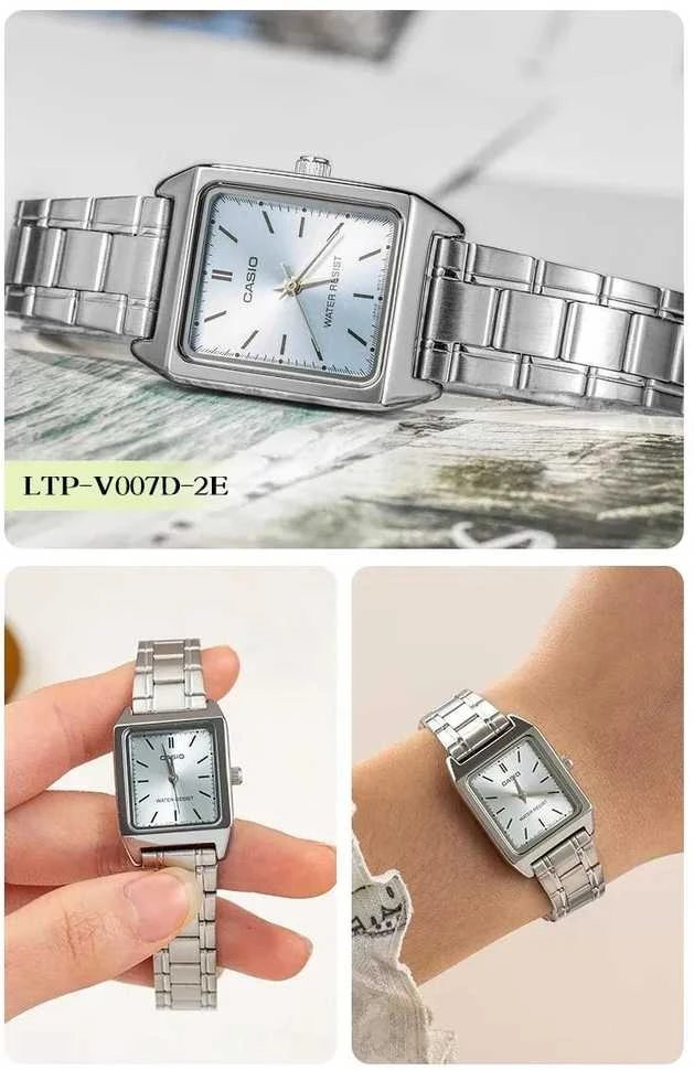 Laikrodis CASIO WOMEN'S WATCH LTP-V007D-2E + BOX