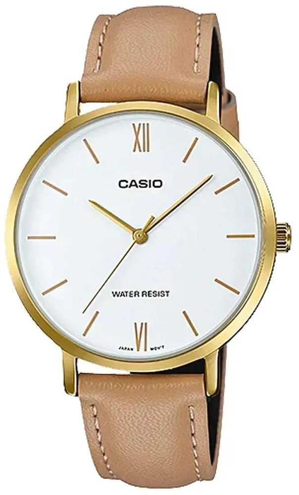 CASIO LTP-VT01GL-7B moteriškas laikrodis + dėžutė (zd634b)