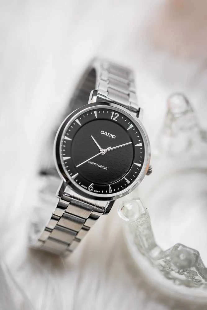 CASIO LTP-VT04D-1A MOTERINIS LAIKRODIS (zd659a) + DĖŽUTĖ