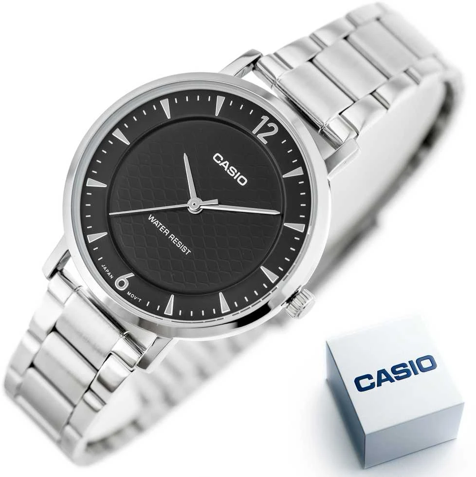 CASIO LTP-VT04D-1A MOTERINIS LAIKRODIS (zd659a) + DĖŽUTĖ