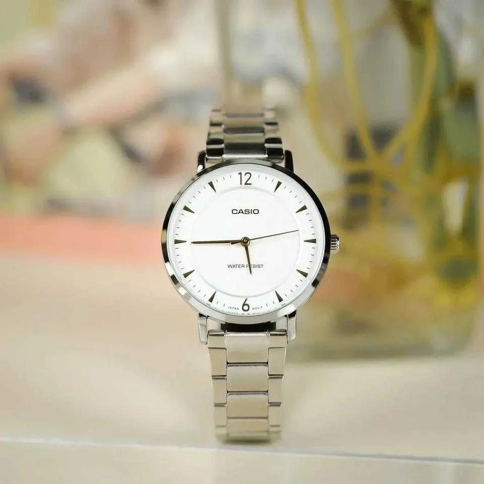 Laikrodis CASIO LTP-VT04D-7A WOMEN'S WATCH (zd659d) + BOX