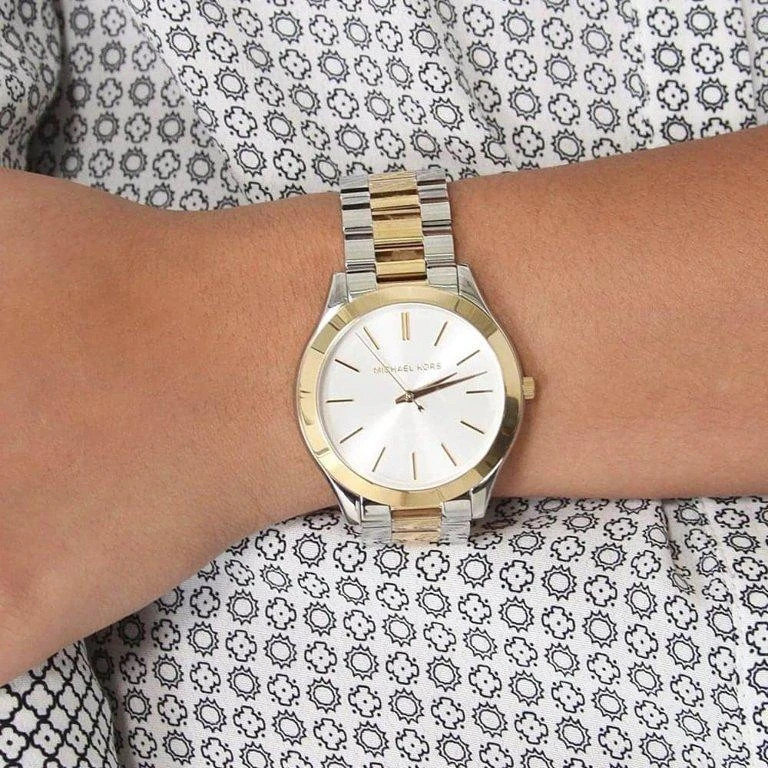MOTERIŠKAS LAIKRODIS MICHAEL KORS MK3198 SLIM RUNWAY (zx690i)