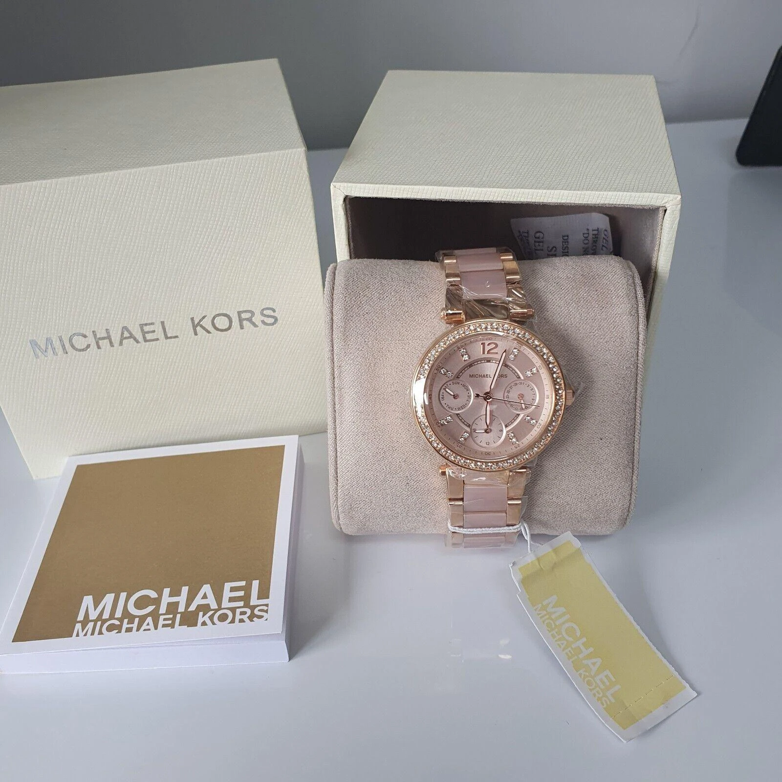 MOTERIŠKAS LAIKRODIS MICHAEL KORS MK6110 MINI PARKER (zm540c)