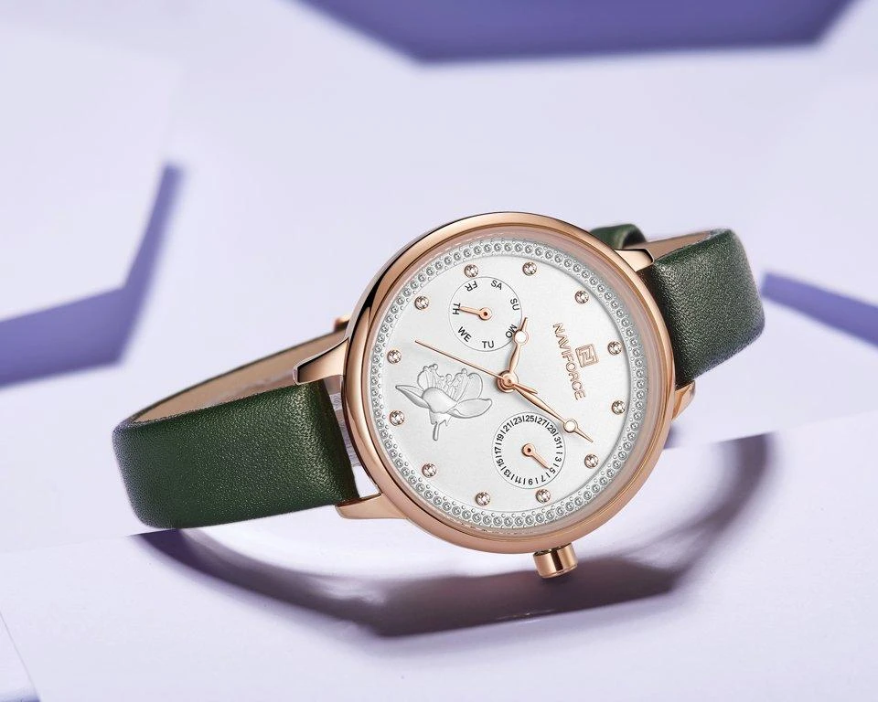 MOTERIŠKAS LAIKRODIS NAVIFORCE - NF5003 (zn502f) + dėžutė