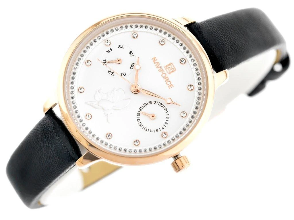MOTERIŠKAS LAIKRODIS NAVIFORCE - NF5003 (zn502f) + dėžutė