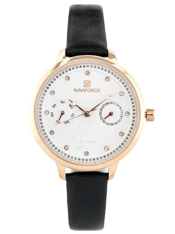 MOTERIŠKAS LAIKRODIS NAVIFORCE - NF5003 (zn502f) + dėžutė