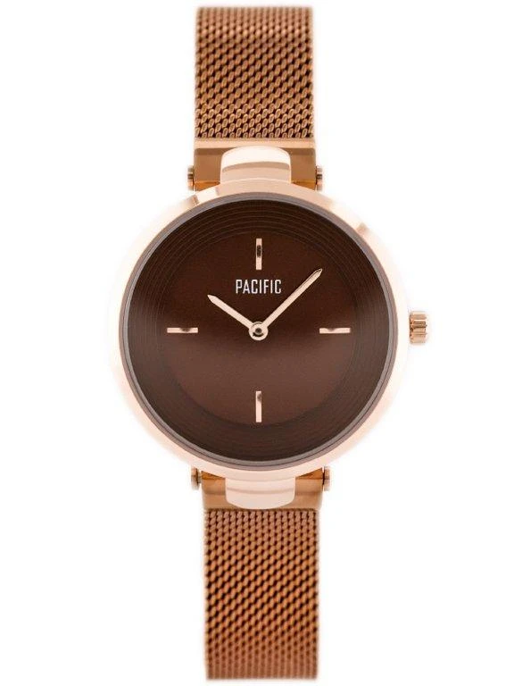 MOTERIŠKAS LAIKRODIS PACIFIC 6012 (zy600c) - rosegold