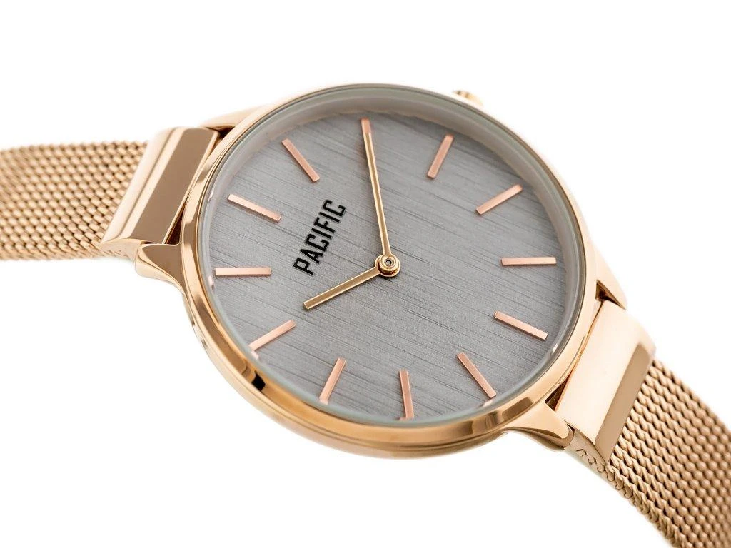 MOTERIŠKAS LAIKRODIS PACIFIC X6094 - rosegold (zy690c)