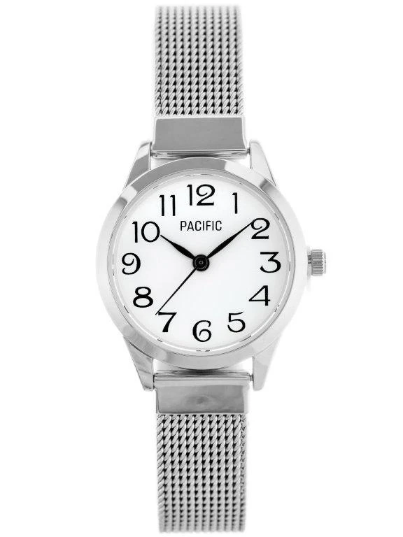 Laikrodis moterims PACIFIC X6131-01 - siatka komunia (zy648b)