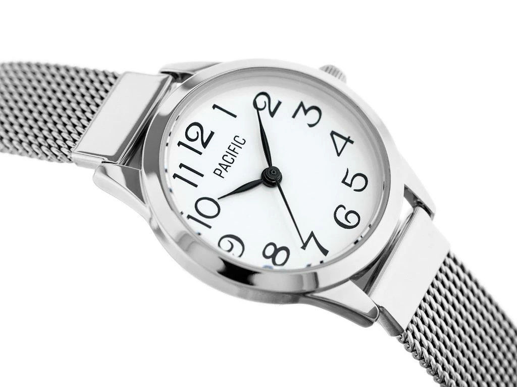 Laikrodis moterims PACIFIC X6131-01 - siatka komunia (zy648b)