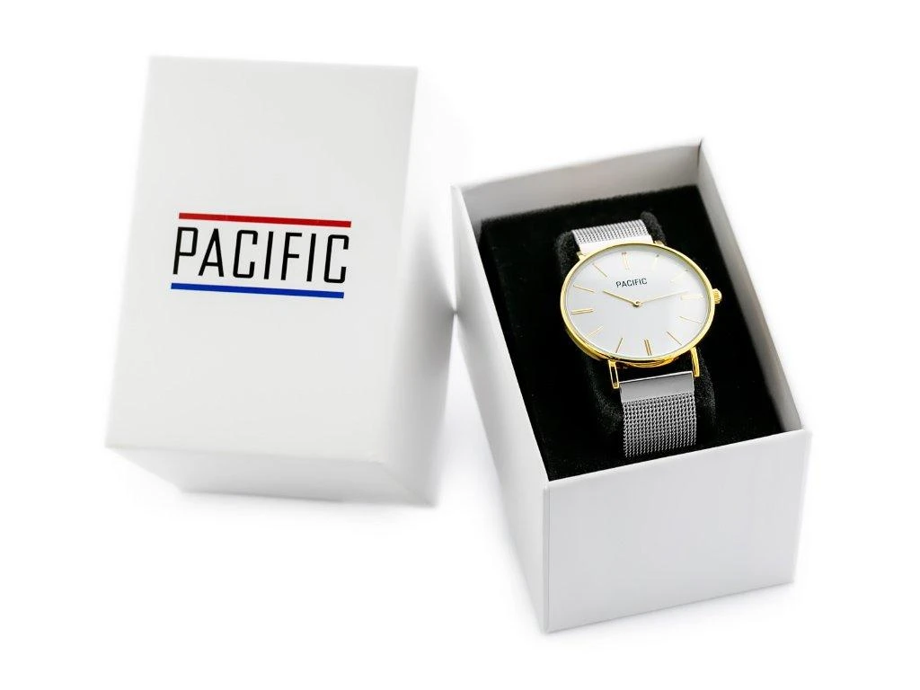 MOTERIŠKAS LAIKRODIS PACIFIC X6169 - bicolor (zy655b)