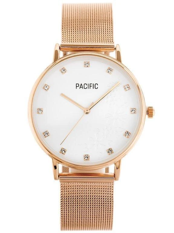 MOTERIŠKAS LAIKRODIS PACIFIC X6183 - rosegold (zy670c)