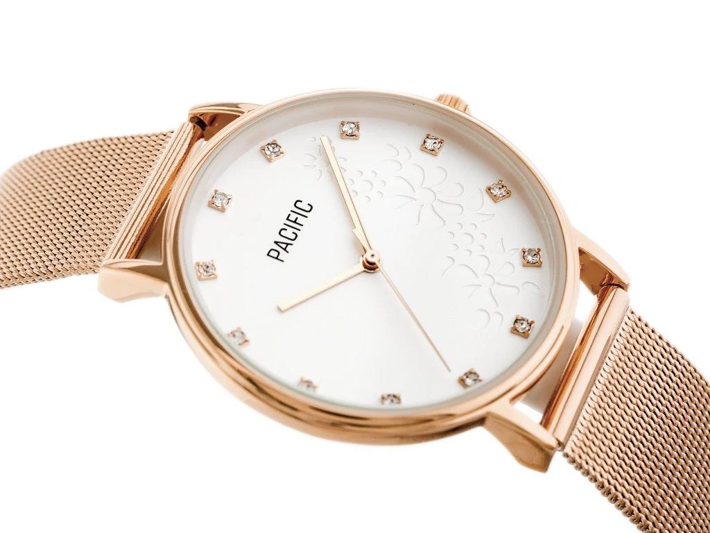 MOTERIŠKAS LAIKRODIS PACIFIC X6183 - rosegold (zy670c)