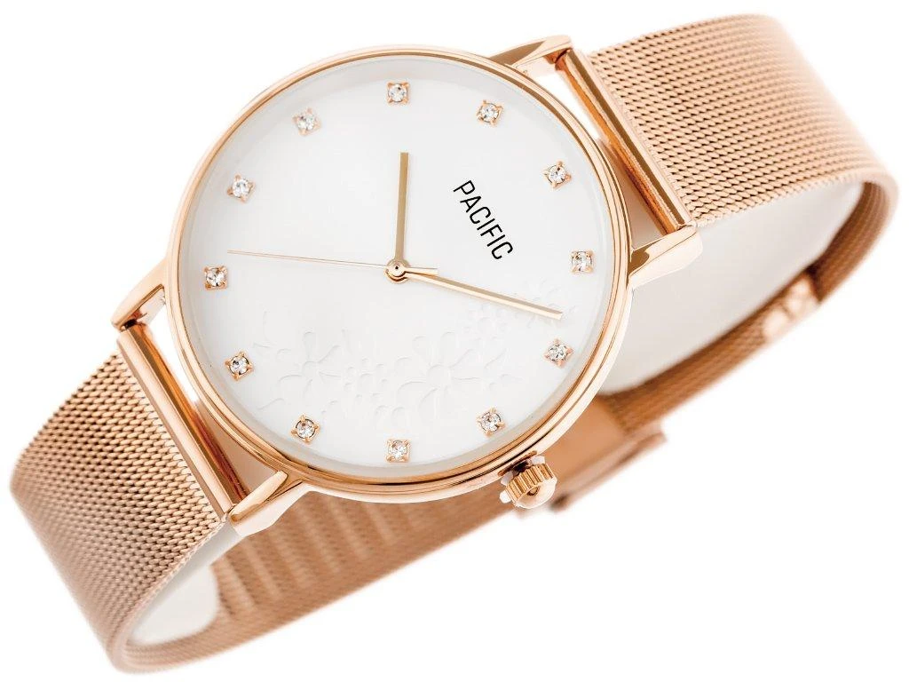 MOTERIŠKAS LAIKRODIS PACIFIC X6183 - rosegold (zy670c)