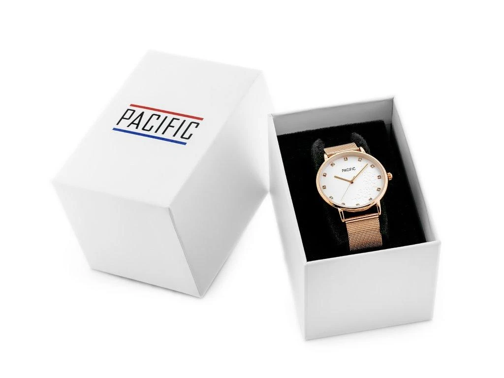 MOTERIŠKAS LAIKRODIS PACIFIC X6183 - rosegold (zy670c)