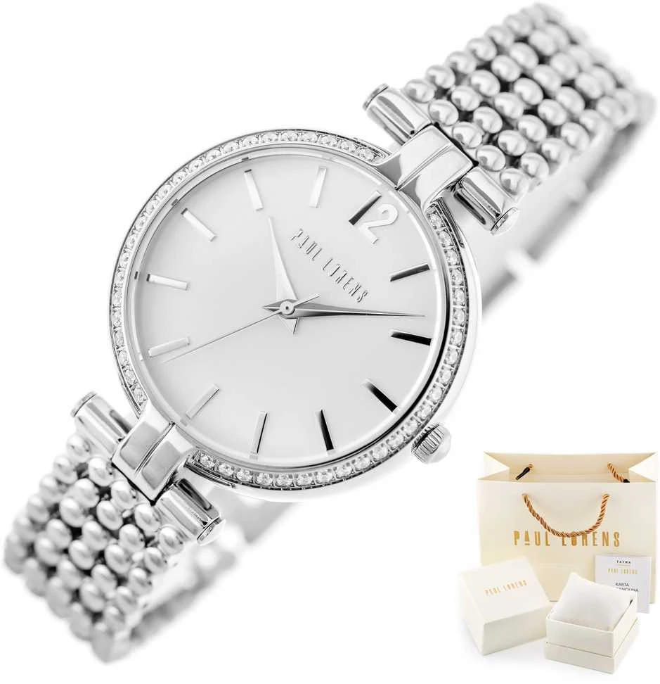 PAUL LORENS WOMEN'S WATCH - PL11378B2-3C1 (zg561d) + BOX