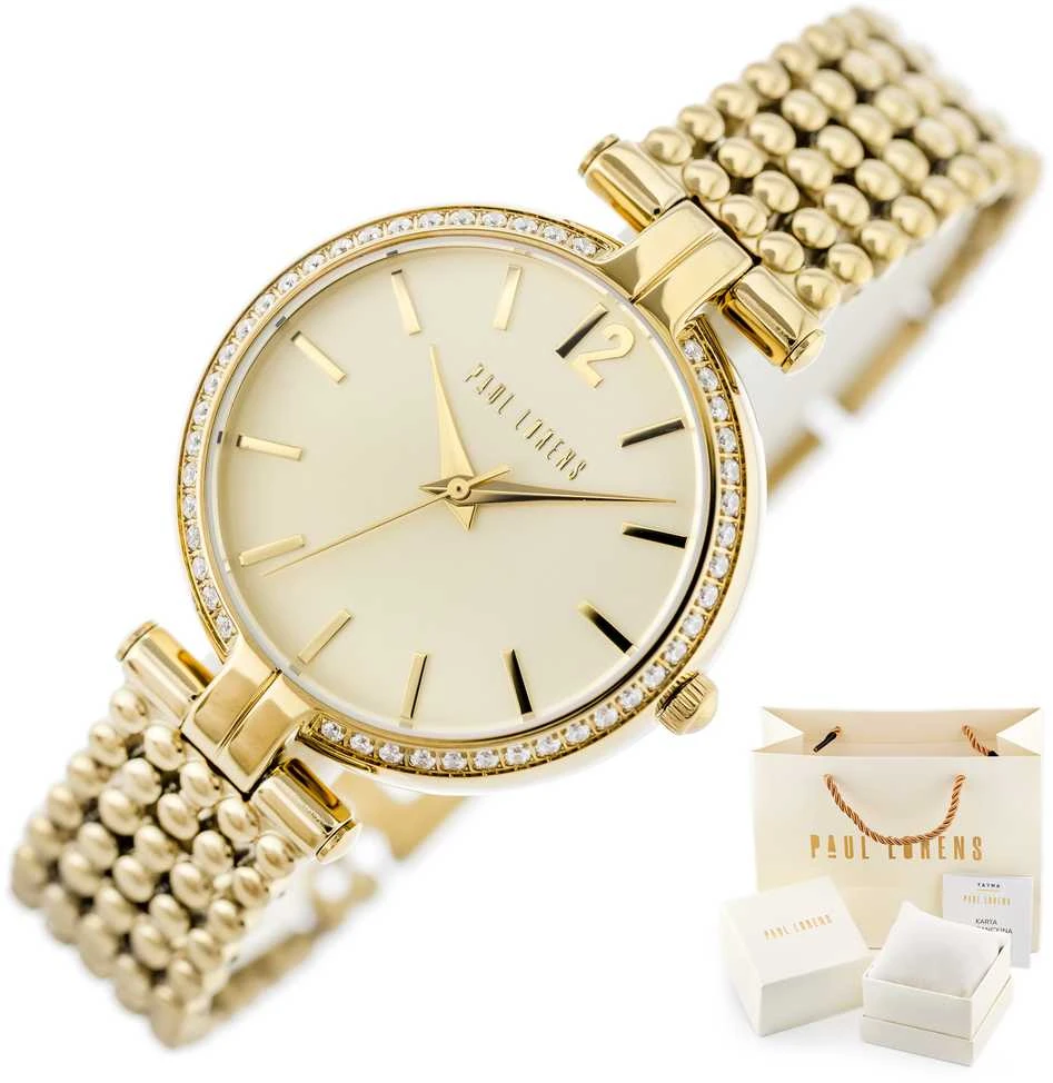 PAUL LORENS WOMEN'S WATCH - PL11378B2-4D1 (zg561b) + BOX