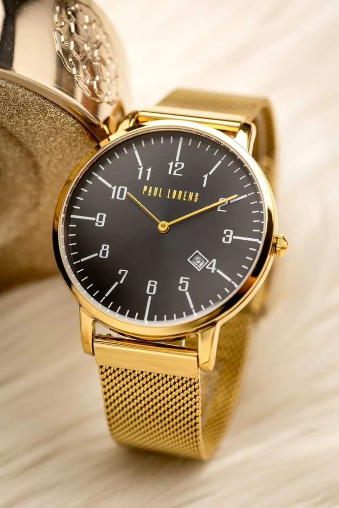 PAUL LORENS WOMEN'S WATCH - PL11503B-1D1 (zg510d) + BOX