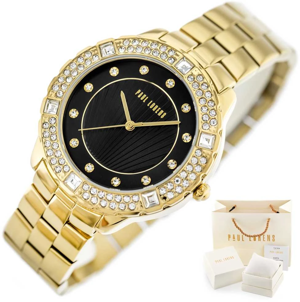 PAUL LORENS WOMEN'S WATCH - PL8527B2-1D1 (zg558d) + BOX