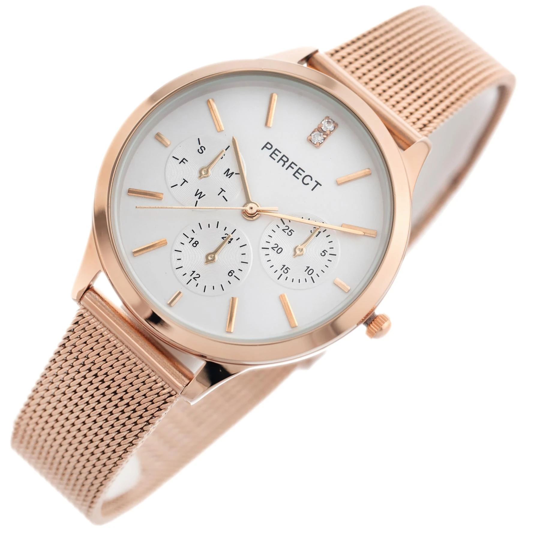 Laikrodis moterims PERFECT F372-05 (zp521c) + dėžutė