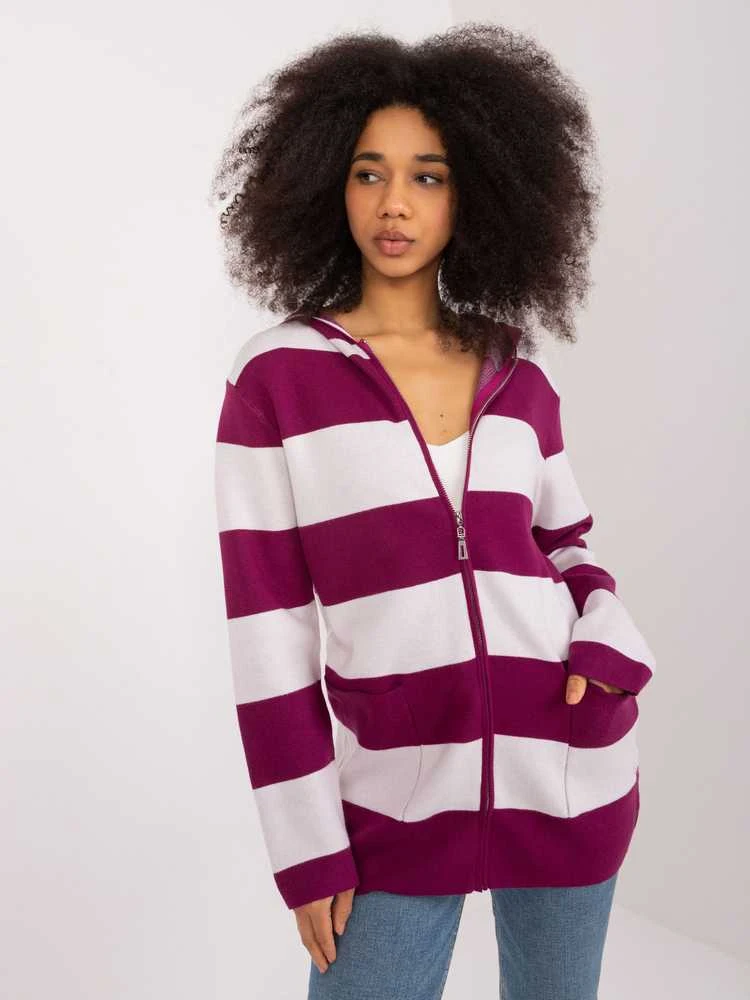 Nevery Day Megztinis-PM-SW-B426.38X-violetinė