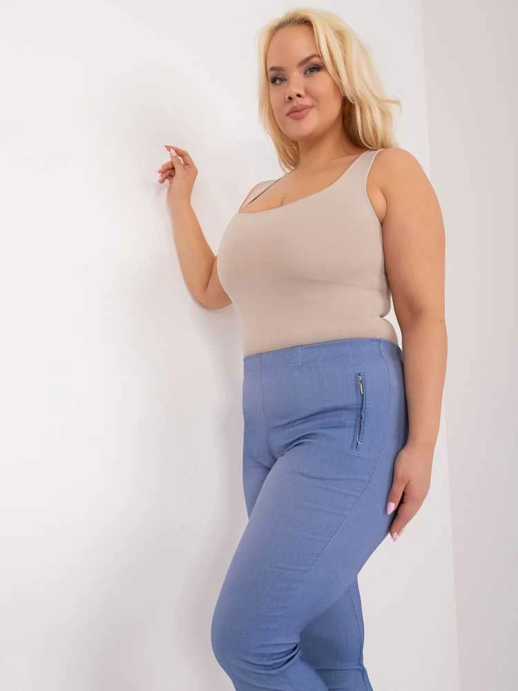 New Fashion Kelnės-AT-SP-1863.25-mėlynos spalvos