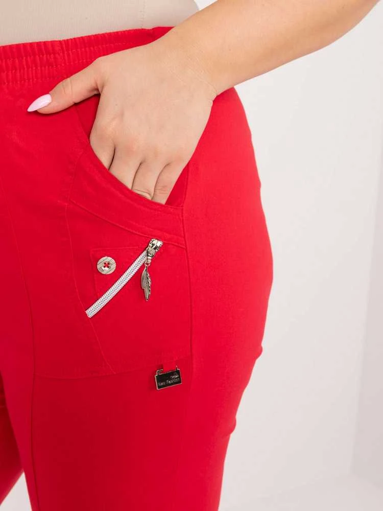New Fashion Kelnės-AT-SP-73019.45-raudona