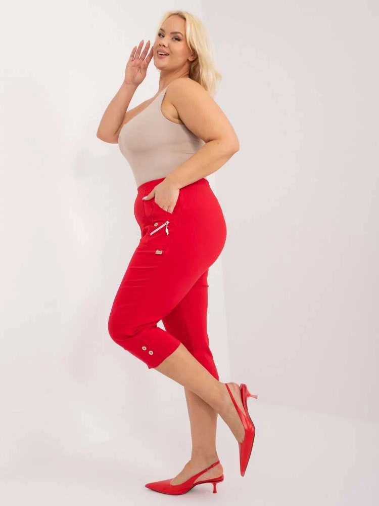 New Fashion Kelnės-AT-SP-73019.45-raudona