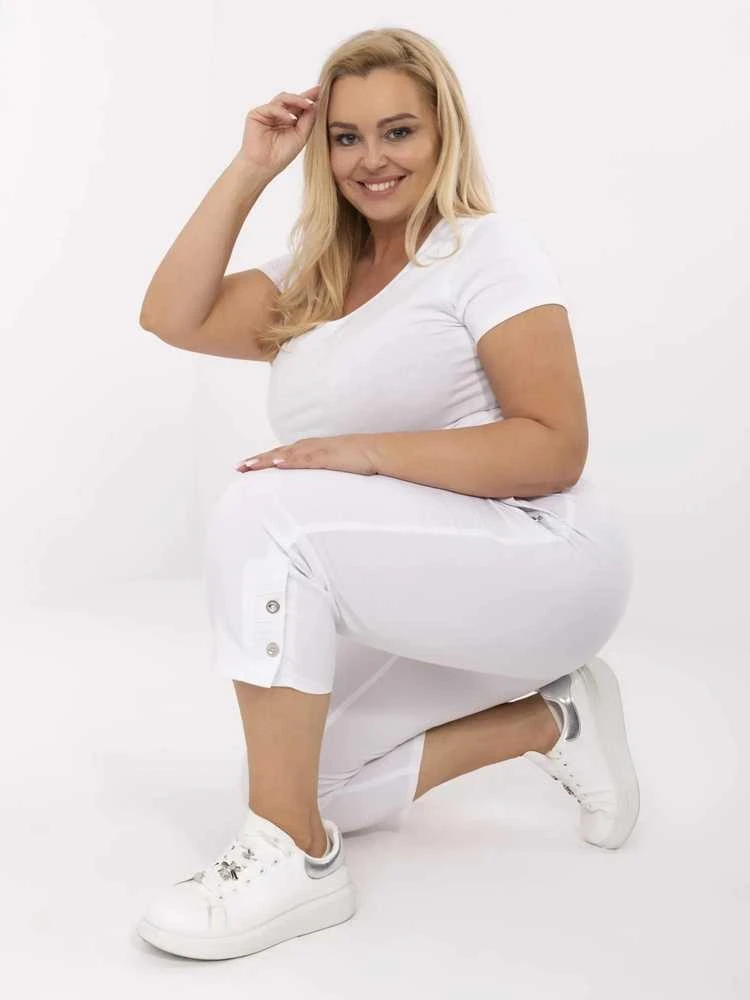 New Fashion Kelnės-AT-SP-845.64-balta