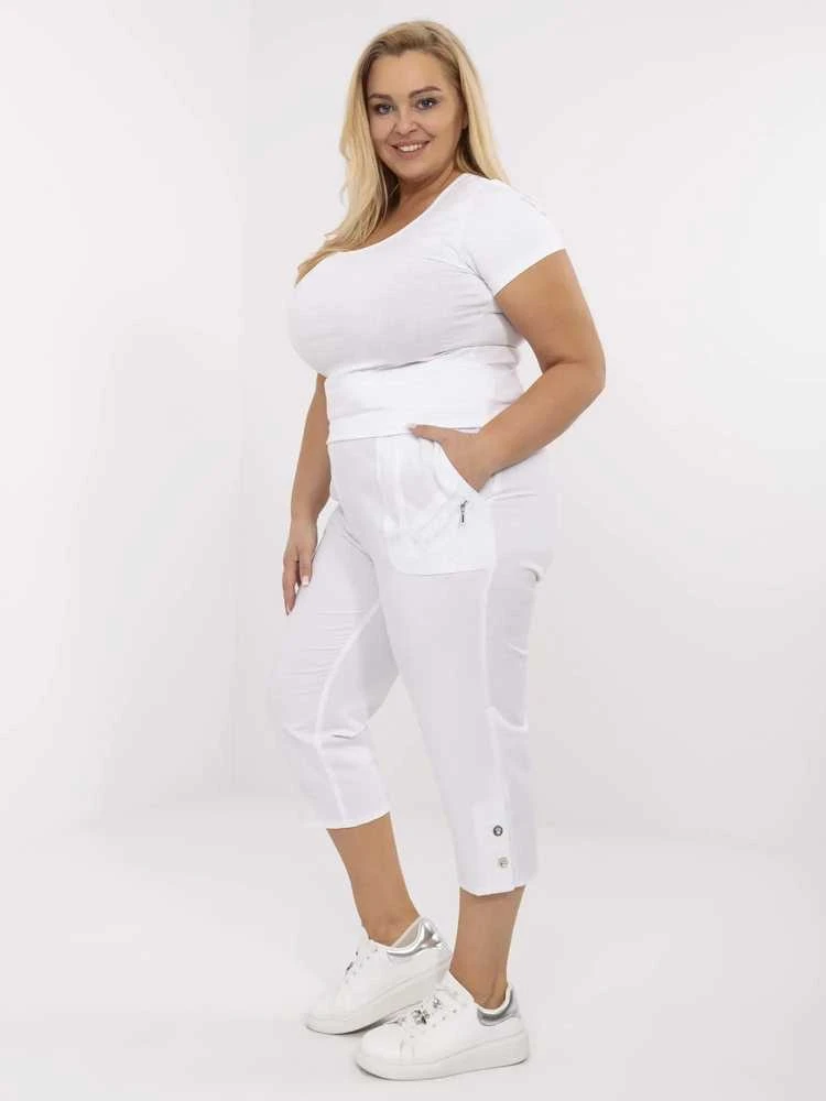 New Fashion Kelnės-AT-SP-845.64-balta