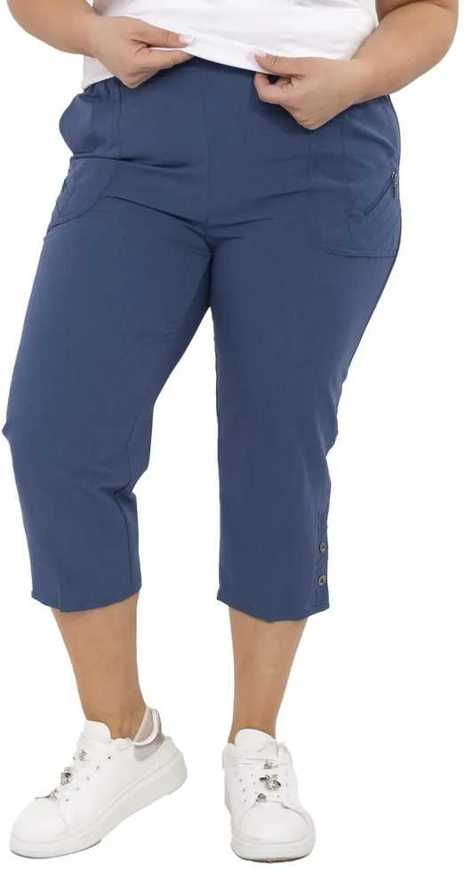 New Fashion Kelnės-AT-SP-845.66-ciemny mėlyna