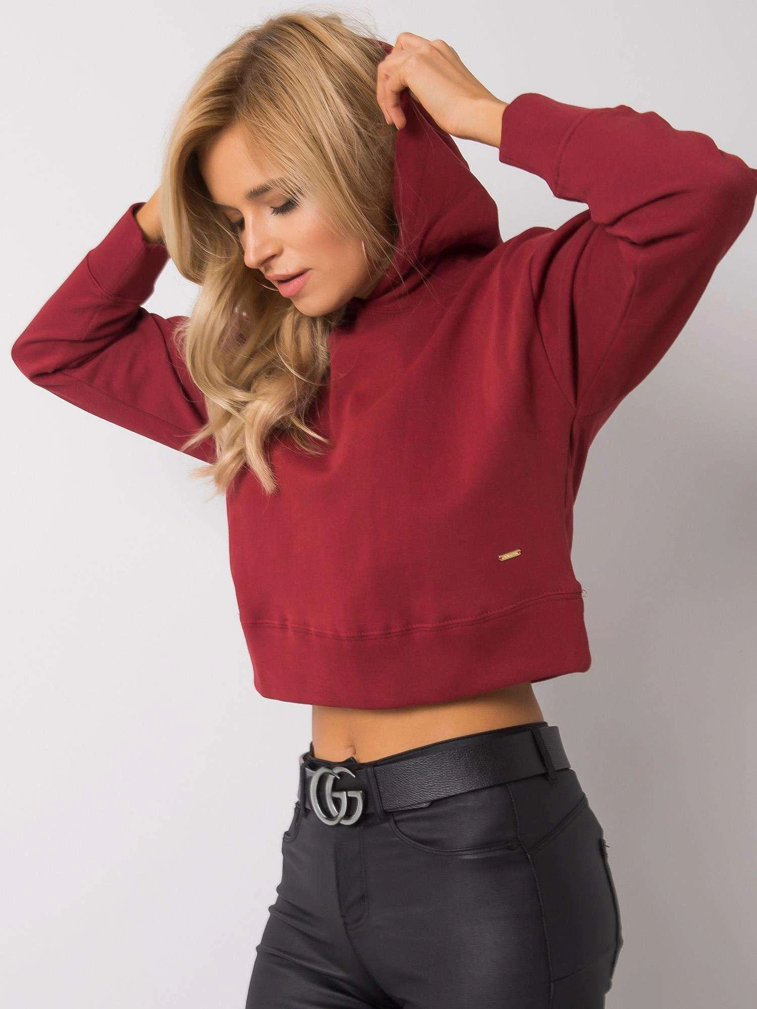Nieznaszmnie Megztinis-TW-BL-G-046.99-bordo
