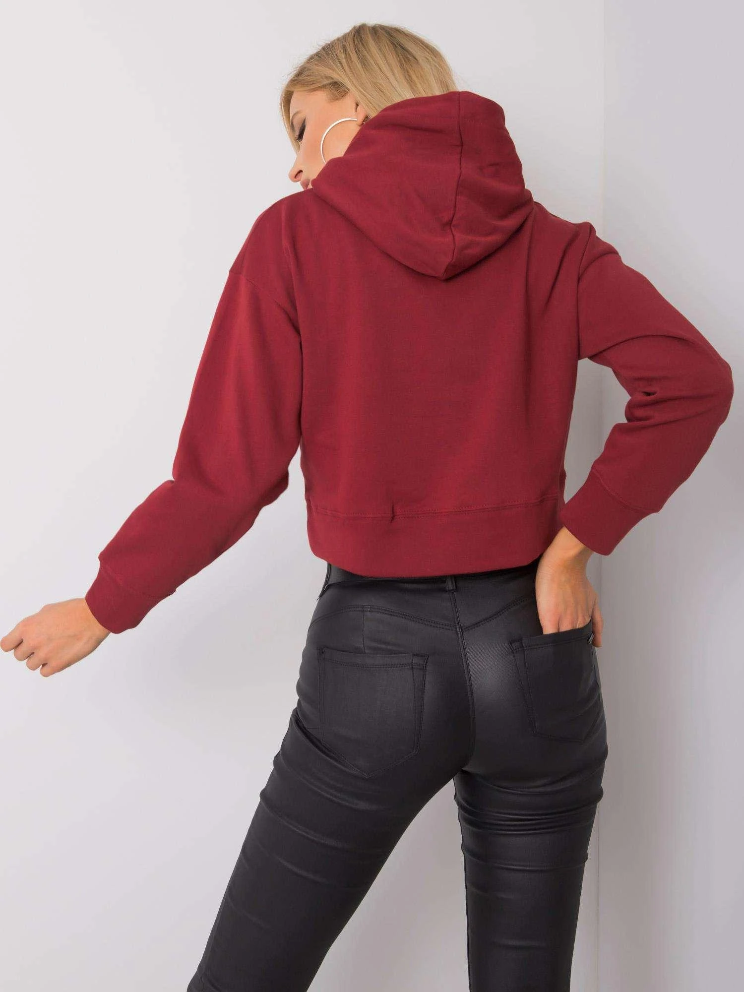 Nieznaszmnie Megztinis-TW-BL-G-046.99-bordo