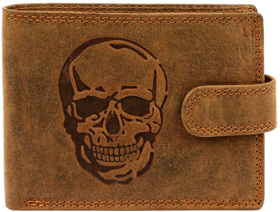 Piniginė vyrams Nordee L895 SKULL