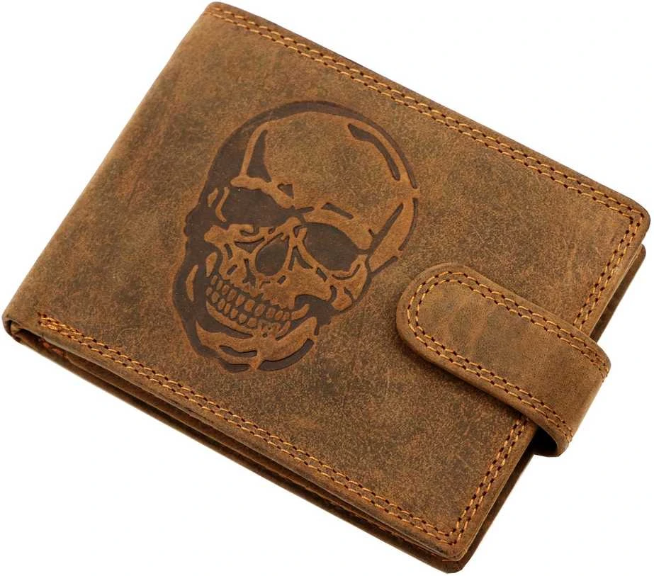 Piniginė vyrams Nordee L895 SKULL