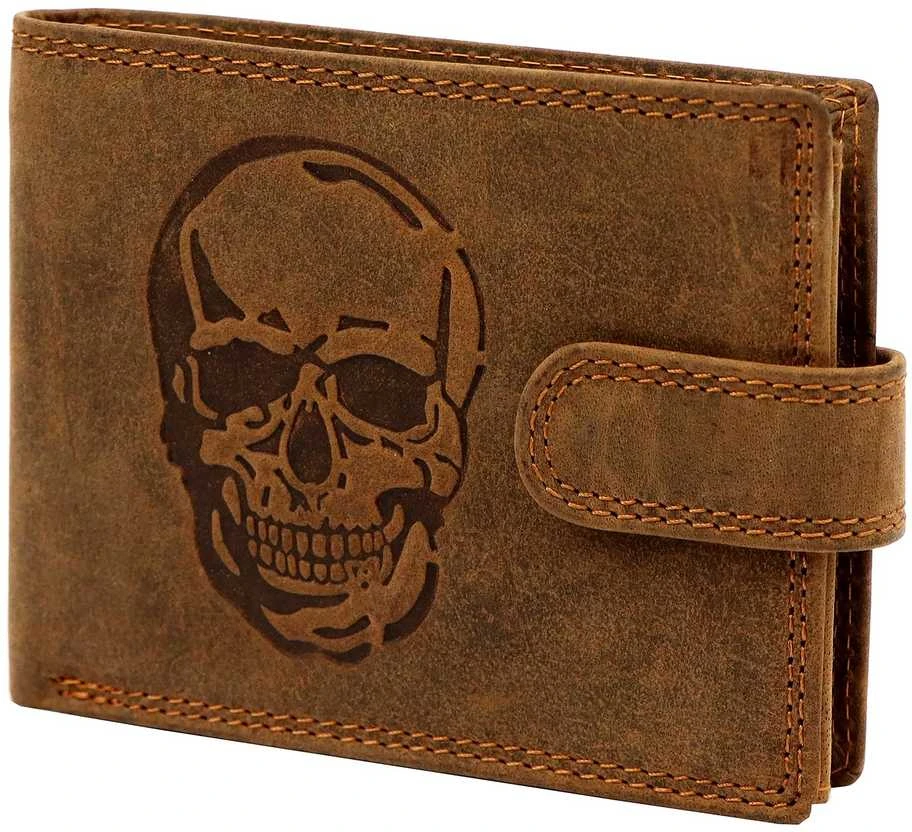Piniginė vyrams Nordee L895 SKULL