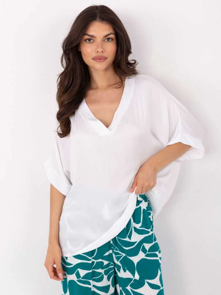 Och Bella Bluzka-TW-BZ-BI-3228.75-balta