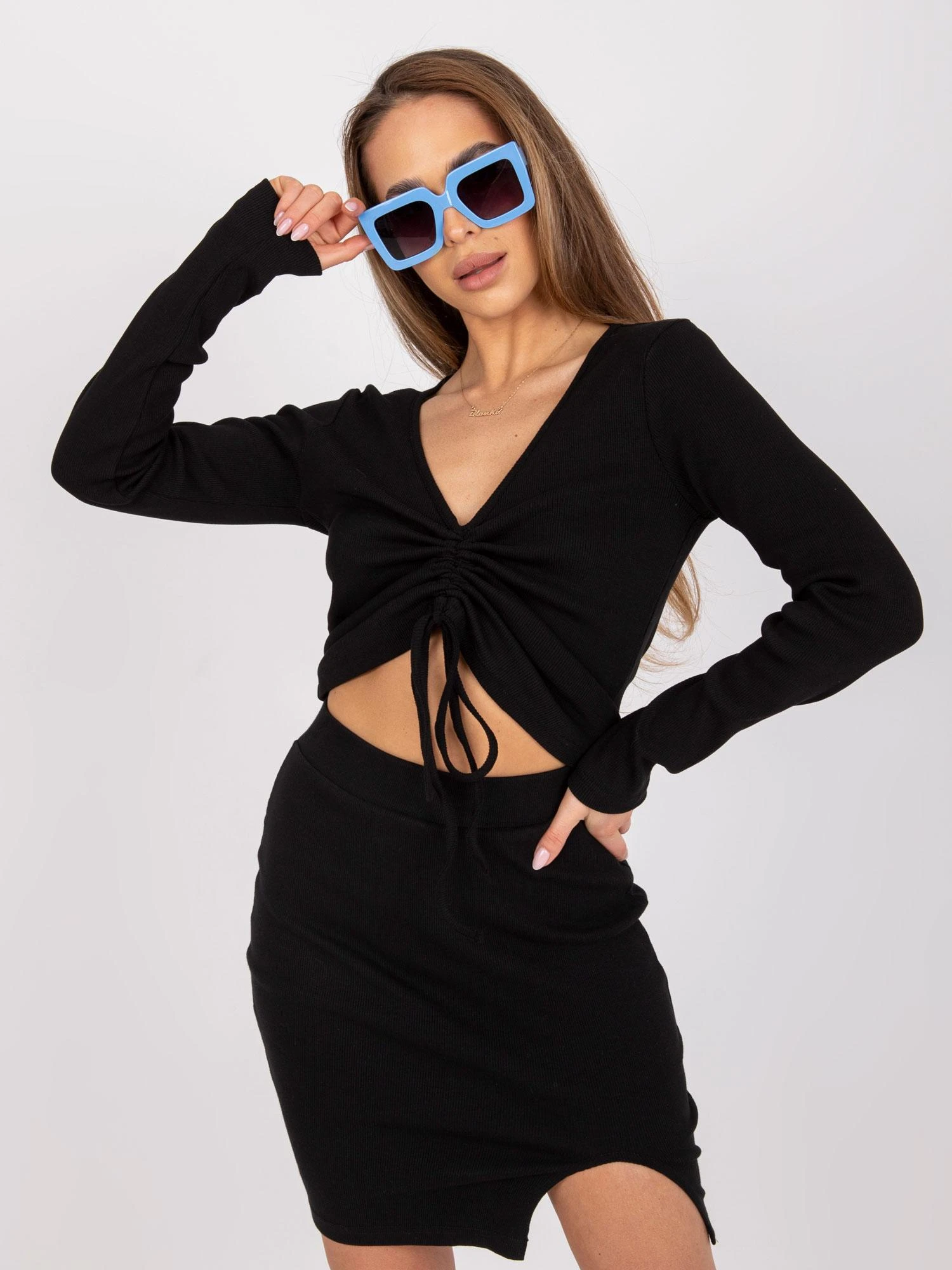 Och Bella Palaidinė-TW-BZ-BL-008.63P-juoda