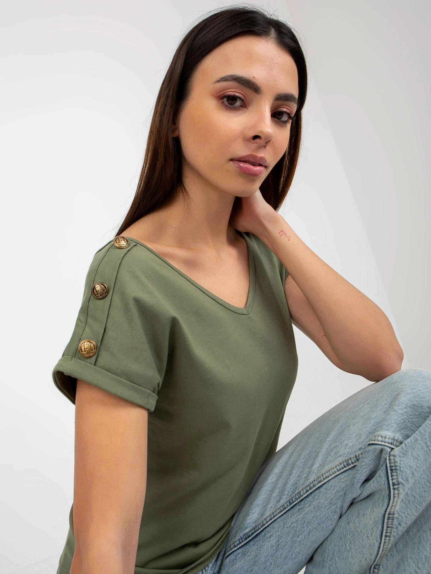 Och Bella Palaidinė-TW-BZ-BL-1006.56-khaki