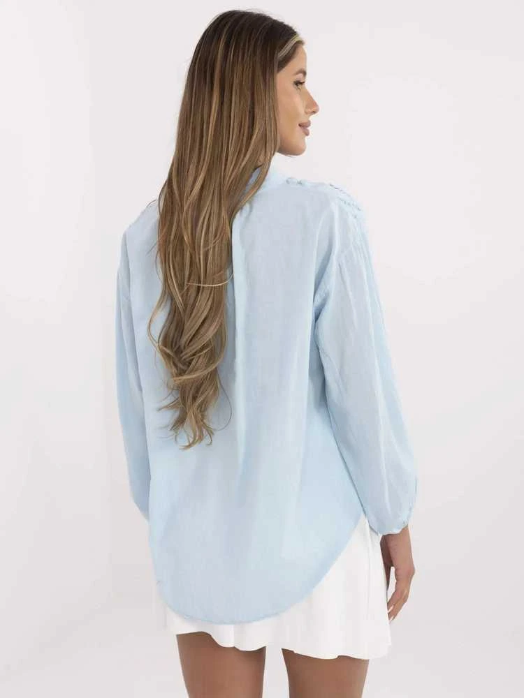 Och Bella Bluzka-TW-KS-BI-3145.67-šviesiai mėlyna